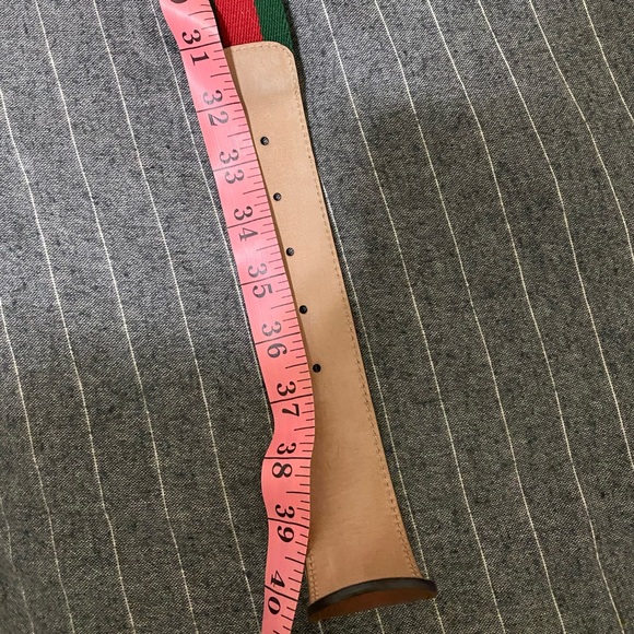 Gucci woman belt worh double G green size 90.36w main image 5
